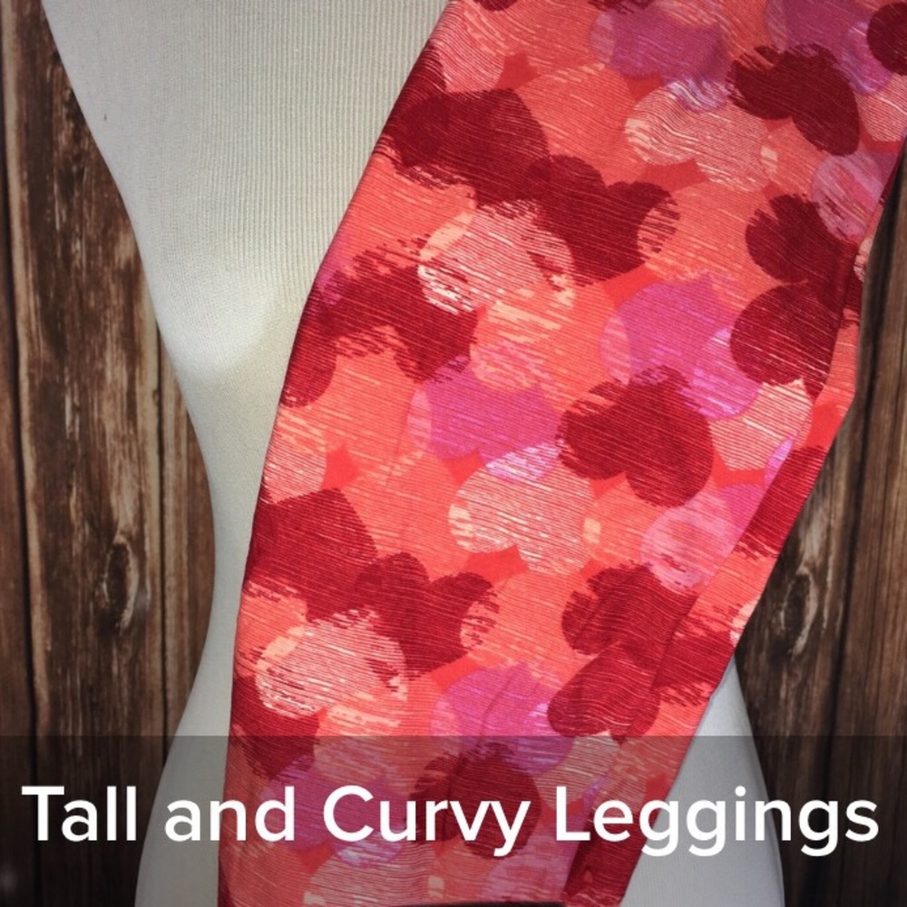 LuLaRoe Vday Leggings TC
